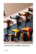 The Evolution of Modern Hairdryers