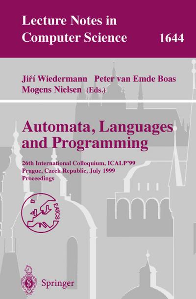 Automata, Languages and Programming