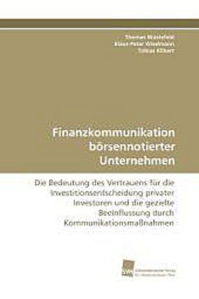 Finanzkommunikation börsennotierter Unternehmen
