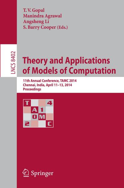 Theory and Applications of Models of Computation