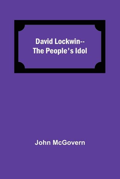 David Lockwin--The People’S Idol