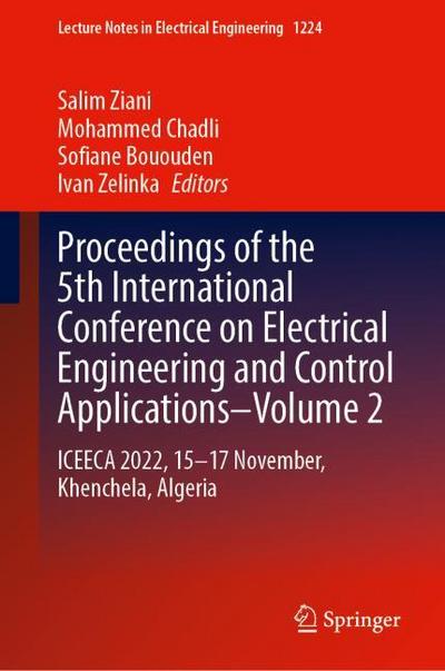 Proceedings of the 5th International Conference on Electrical Engineering and Control Applications-Volume 2
