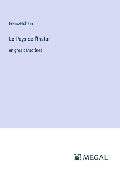 Le Pays de l’Instar