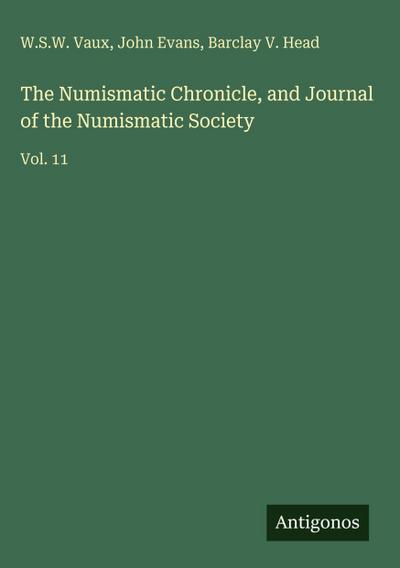 The Numismatic Chronicle, and Journal of the Numismatic Society