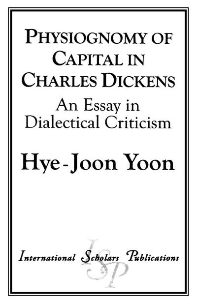 Physiognomy of Capital in Charles Dickens