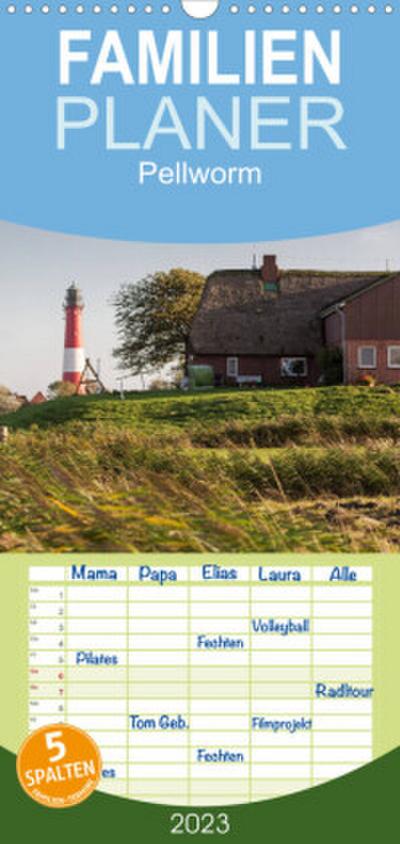 Familienplaner Pellworm 2023 (Wandkalender 2023 , 21 cm x 45 cm, hoch)