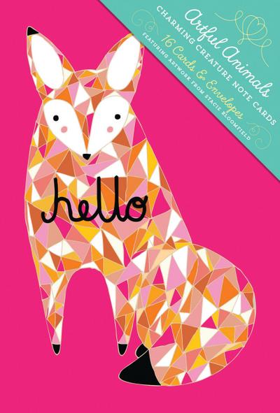 Artful Animals Charming Creature Note Cards