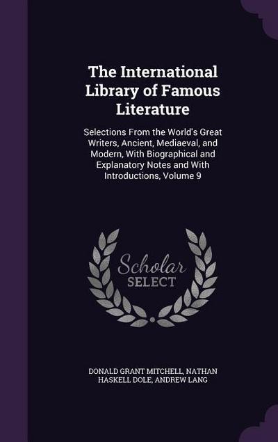 The International Library of Famous Literature