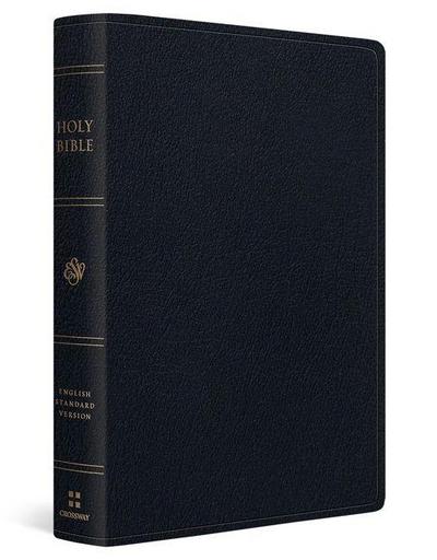 ESV Giant Print Bible, Red Letter (Genuine Leather, Black)
