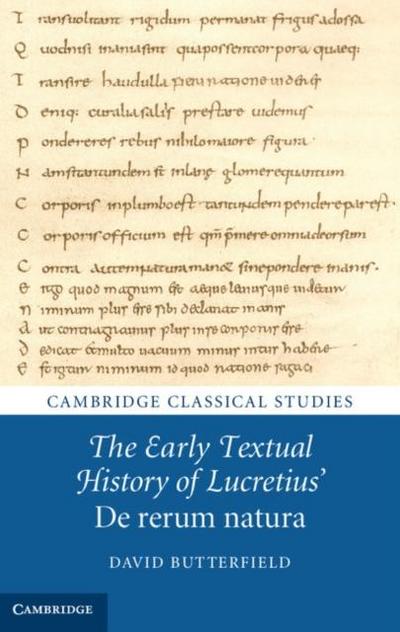 Early Textual History of Lucretius’ De rerum natura