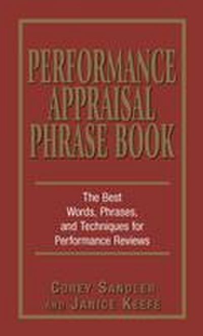 Performance Appraisal Phrase Book