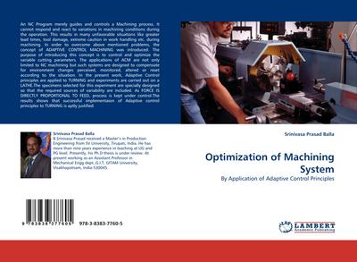 Optimization of Machining System