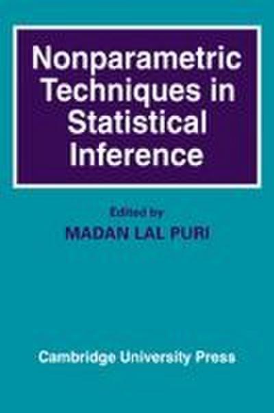 Nonparametric Techniques in Statistical Inference