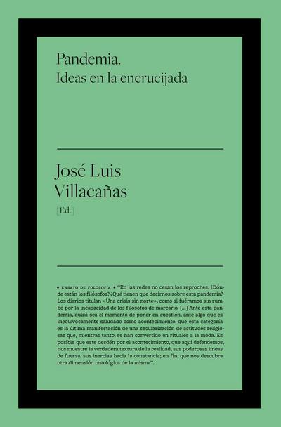 Pandemia : ideas en la encrucijada