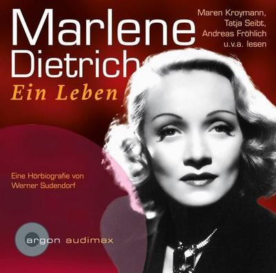 Marlene Dietrich, Ein Leben, 1 Audio-CD
