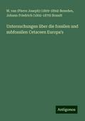 Untersuchungen über die fossilen und subfossilen C