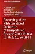 Proceedings of the 7th International Conference of Transportation Research Group of India (CTRG 2023), Volume 1