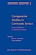 Comparative Studies in Germanic Syntax