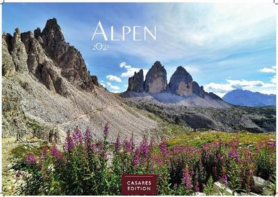 Alpen Kalender 2027 - Wandkalender | Fotokalender | Alpenkalender | Alpenländer 35x50cm Grosses Format - Hochwertiger . mit atemberaubenden Bergmotiven, Perfekt für Naturliebhaber & Bergfans 