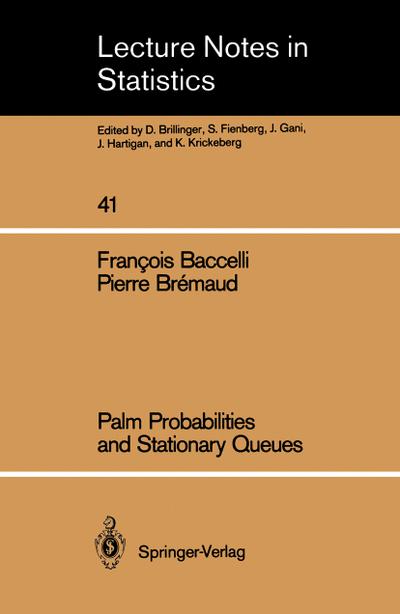 Palm Probabilities and Stationary Queues