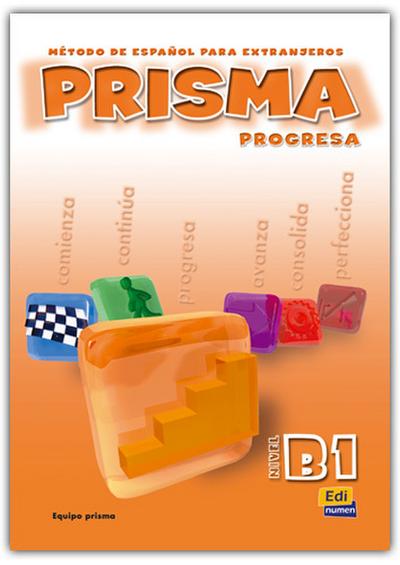 Prisma, método de español para extranjeros, nivel B1, progresa