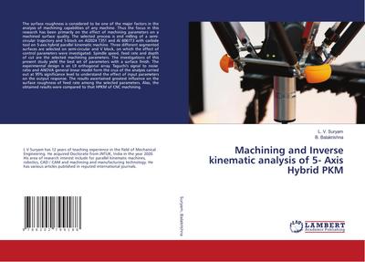 Machining and Inverse kinematic analysis of 5- Axis Hybrid PKM