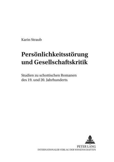 Persönlichkeitsstörung und Gesellschaftskritik