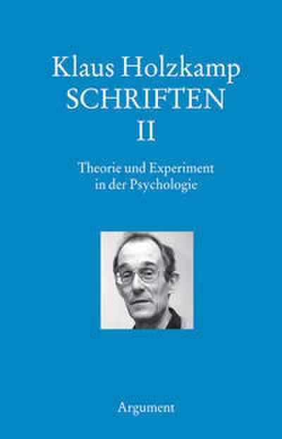 Theorie und Experiment in der Psychologie
