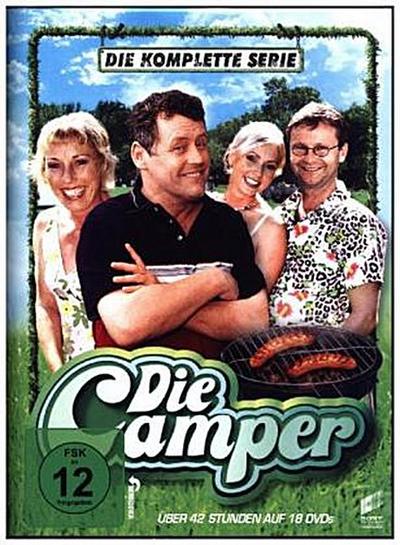 Die Camper - Die komplette Serie, 18 DVD (Neuauflage)