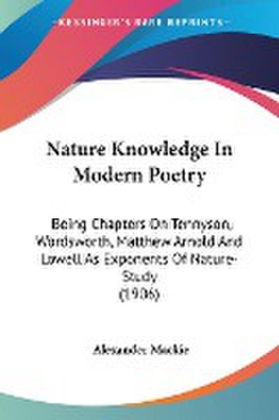 Nature Knowledge In Modern Poetry