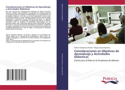 Consideraciones en Objetivos de Aprendizaje y Actividades Didácticas
