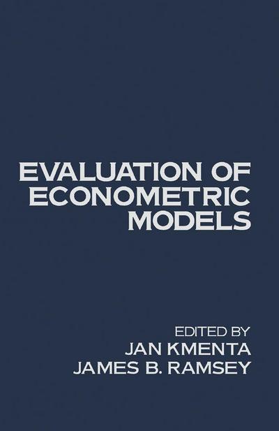 Evaluation of Econometric Models