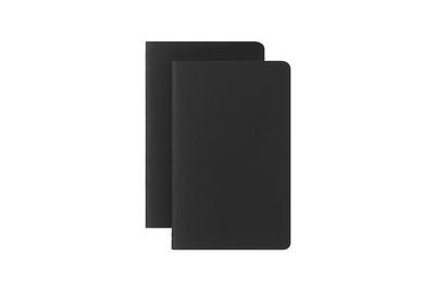 Moleskine Smart Cahier Journal, Pocket, Ruled, Black, Soft Cover (3.5 x 5.5)