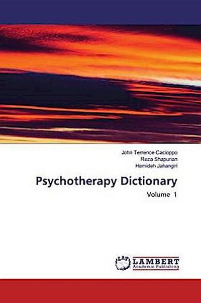 Psychotherapy Dictionary