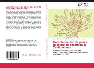 Caracterización de genes de planta de respuesta a Xanthomonas
