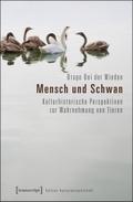 Mensch und Schwan