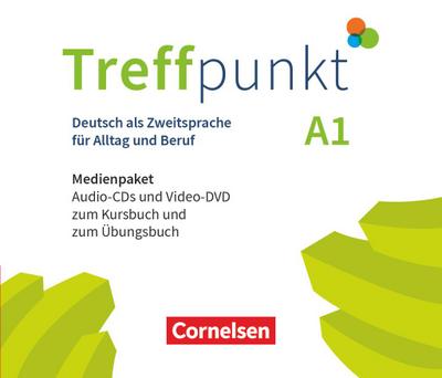 Treffpunkt. Deutsch als Zweitsprache in Alltag & Beruf A1. Gesamtband - Medienpaket zum Kursbuch und Übungsbuch