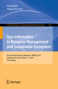 Geo-Informatics in Resource Management and Sustainable Ecosystem