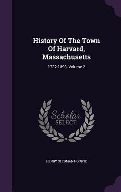 History Of The Town Of Harvard, Massachusetts