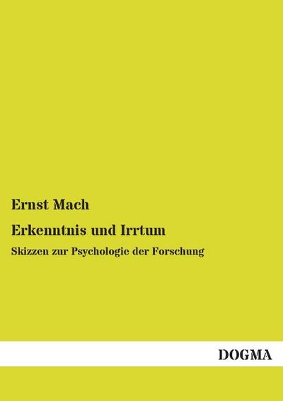 Erkenntnis und Irrtum