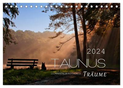 Taunus - Träume (Tischkalender 2024 DIN A5 quer), CALVENDO Monatskalender