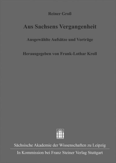 Aus Sachsens Vergangenheit