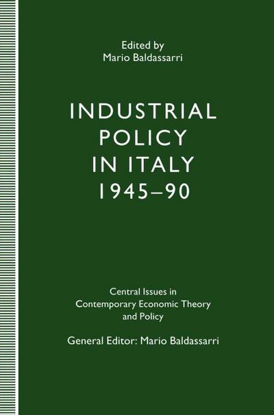 Industrial Policy in Italy, 1945-90