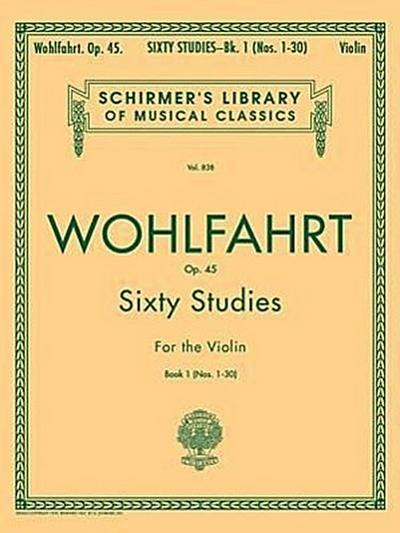 Wohlfahrt - 60 Studies, Op. 45 - Book 1
