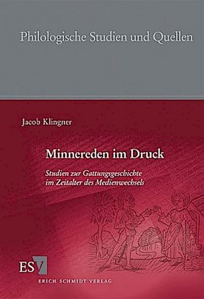 Minnereden im Druck