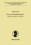 Über den Krankheitsbegriff dargestellt am Beispiel der Arteriosklerose