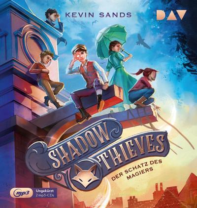 Shadow Thieves - Teil 1: Der Schatz des Magiers, 2 Audio-CD, 2 MP3