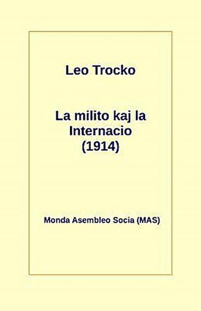 La milito kaj la Internacio (1914)