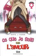 Ce que je sais sur l’amour