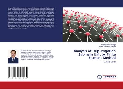 Analysis of Drip Irrigation Submain Unit by Finite Element Method
